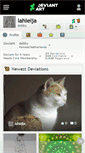 Mobile Screenshot of lahielja.deviantart.com