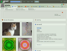 Tablet Screenshot of lahielja.deviantart.com