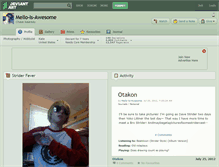 Tablet Screenshot of mello-is-awesome.deviantart.com
