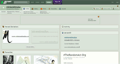 Desktop Screenshot of minionstimulus.deviantart.com