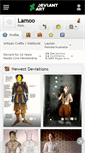 Mobile Screenshot of lamoo.deviantart.com