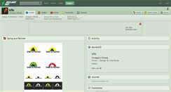 Desktop Screenshot of kfik.deviantart.com