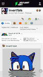 Mobile Screenshot of inverttails.deviantart.com