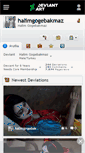 Mobile Screenshot of halimgogebakmaz.deviantart.com