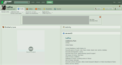 Desktop Screenshot of leifox.deviantart.com