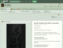 Tablet Screenshot of howlitzer.deviantart.com