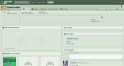 Desktop Screenshot of pokemon-man.deviantart.com