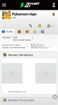 Mobile Screenshot of pokemon-man.deviantart.com