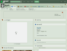 Tablet Screenshot of bejelit.deviantart.com