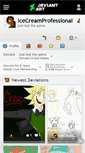 Mobile Screenshot of icecreamprofessional.deviantart.com