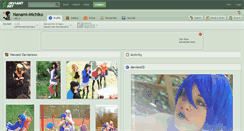 Desktop Screenshot of nanami-michiko.deviantart.com