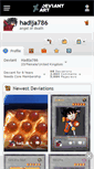 Mobile Screenshot of hadija786.deviantart.com