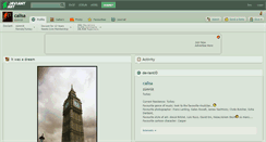 Desktop Screenshot of calisa.deviantart.com
