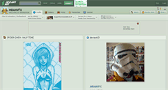 Desktop Screenshot of mramvfx.deviantart.com