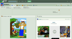 Desktop Screenshot of foxmacro.deviantart.com