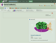 Tablet Screenshot of brainisfriedbackin5.deviantart.com