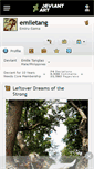 Mobile Screenshot of emiletang.deviantart.com