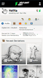 Mobile Screenshot of nailita.deviantart.com