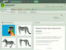 Tablet Screenshot of neilfreestylein.deviantart.com