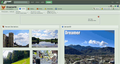 Desktop Screenshot of dreamertk.deviantart.com