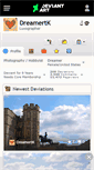 Mobile Screenshot of dreamertk.deviantart.com