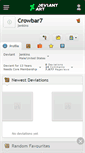 Mobile Screenshot of crowbar7.deviantart.com