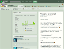 Tablet Screenshot of bofclub.deviantart.com