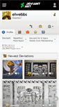 Mobile Screenshot of elwebbs.deviantart.com