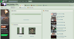 Desktop Screenshot of nazi-zombies-115.deviantart.com