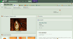 Desktop Screenshot of misa-misa-chan.deviantart.com