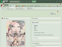 Tablet Screenshot of dieeis.deviantart.com