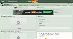 Desktop Screenshot of hellraiser-89.deviantart.com