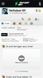 Mobile Screenshot of hellraiser-89.deviantart.com