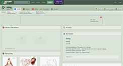 Desktop Screenshot of miing.deviantart.com