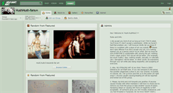 Desktop Screenshot of hushhush-fans.deviantart.com