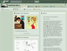 Tablet Screenshot of hushhush-fans.deviantart.com