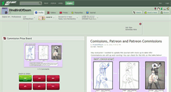 Desktop Screenshot of dinobirdofdoom.deviantart.com