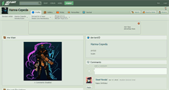 Desktop Screenshot of hanna-cepeda.deviantart.com