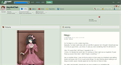 Desktop Screenshot of mayokochan.deviantart.com