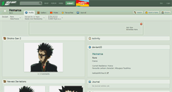 Desktop Screenshot of hemaroa.deviantart.com