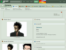 Tablet Screenshot of hemaroa.deviantart.com