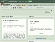 Tablet Screenshot of kita-kudai.deviantart.com