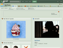 Tablet Screenshot of laychuuu.deviantart.com