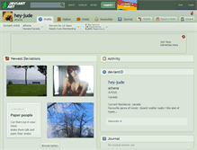 Tablet Screenshot of hey-jude.deviantart.com