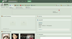 Desktop Screenshot of jazavac.deviantart.com