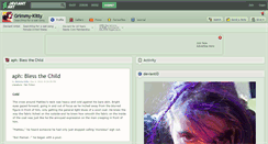 Desktop Screenshot of grimmy-kitty.deviantart.com