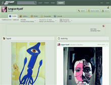 Tablet Screenshot of lungcavityatf.deviantart.com
