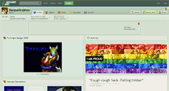 Desktop Screenshot of darquegryphon.deviantart.com