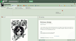 Desktop Screenshot of eyesuckink.deviantart.com