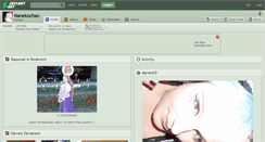 Desktop Screenshot of nanekochan.deviantart.com